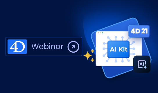 Accédez au Replay du webinar 4D AI et 4D 21